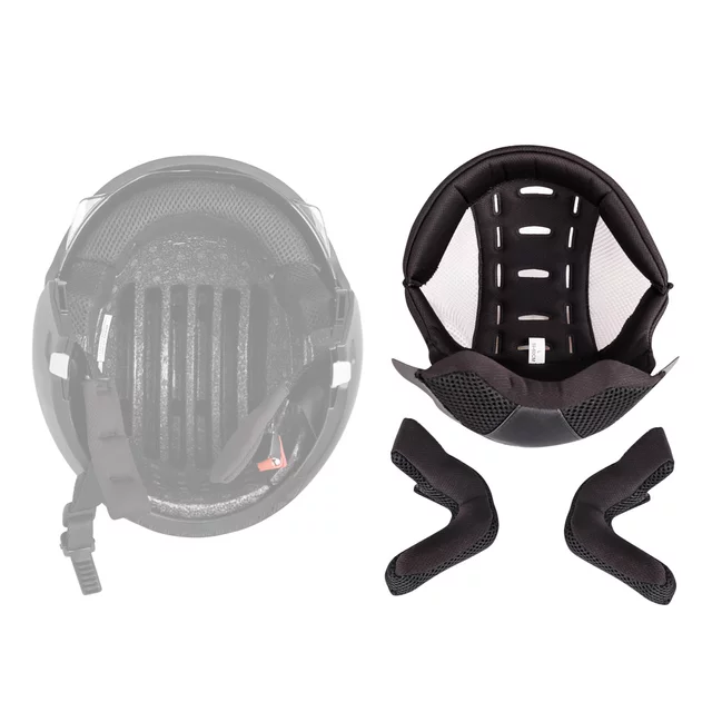 Lícnice a klobouk pro přilbu W-TEC Satalone