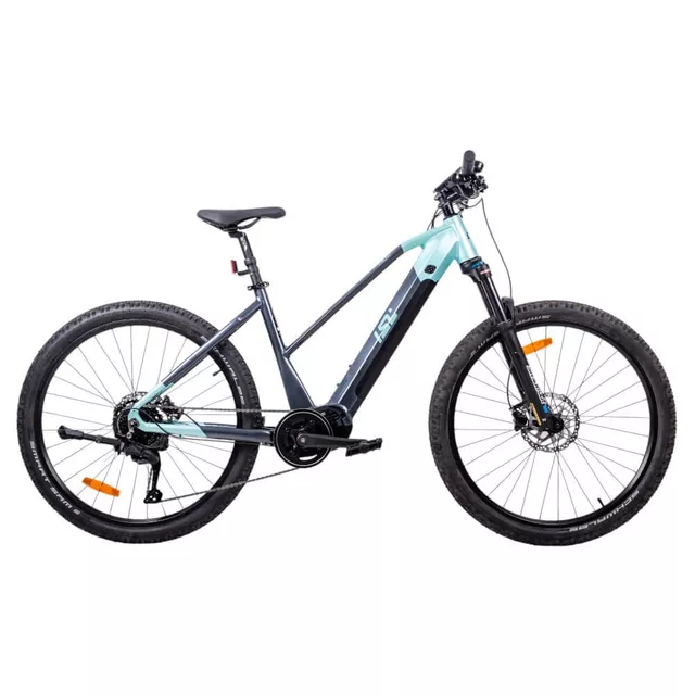 Dámské horské elektrokolo inSPORTline ISL Asuki 630 Wh 27,5" - model 2026 • dojezd až 150 km - Aqua Blue