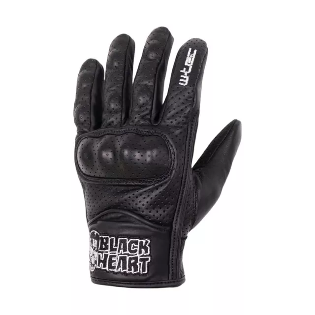 Kožené moto rukavice W-TEC Black Heart Rookah