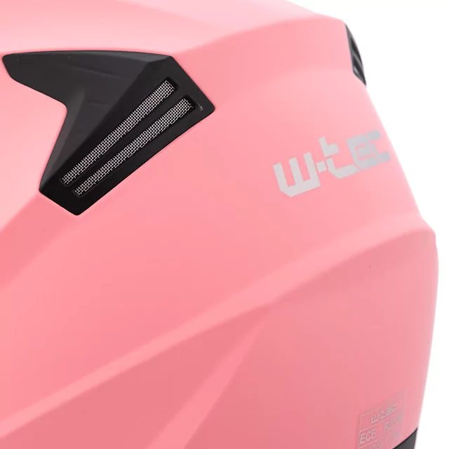 Otevřená přilba W-TEC Barcela Carmesi - červená