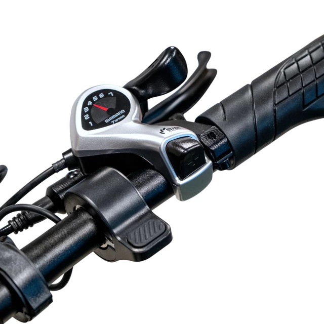 Skládací elektro fat bike inSPORTline ISL Baxom 840Wh 20" - 2.jakost - Black