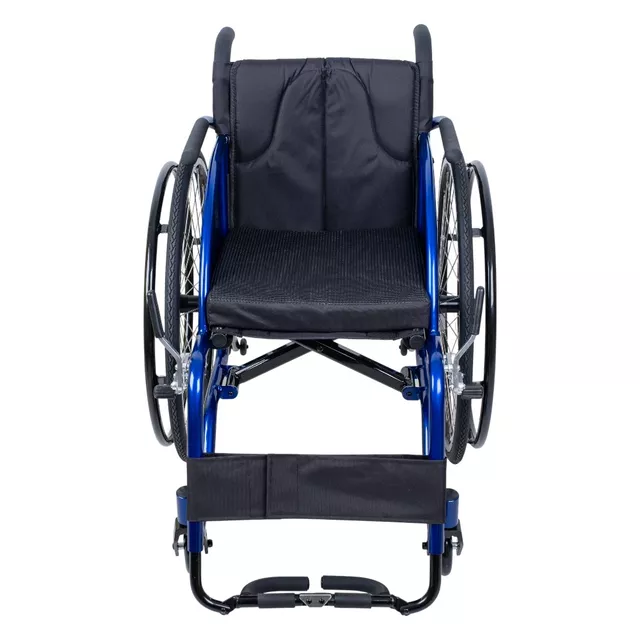 Mechanický skládací sportovní invalidní vozík inSPORTline Brenstark odlehčený • 11,7kg • do 100kg