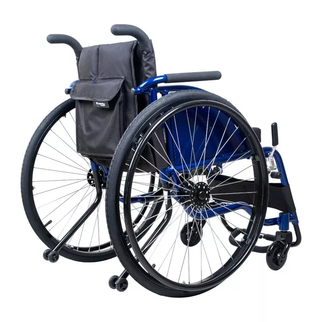 Mechanický skládací sportovní invalidní vozík inSPORTline Brenstark odlehčený • 11,7kg • do 100kg