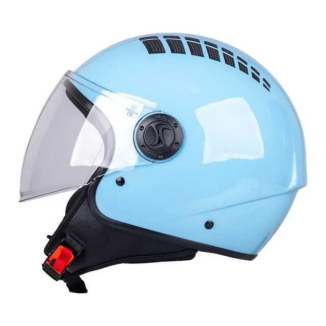 Otevřená přilba W-TEC Baraldo Celeste
