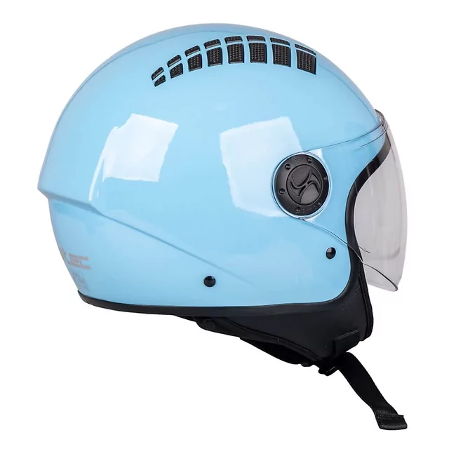 Otevřená přilba W-TEC Baraldo Celeste