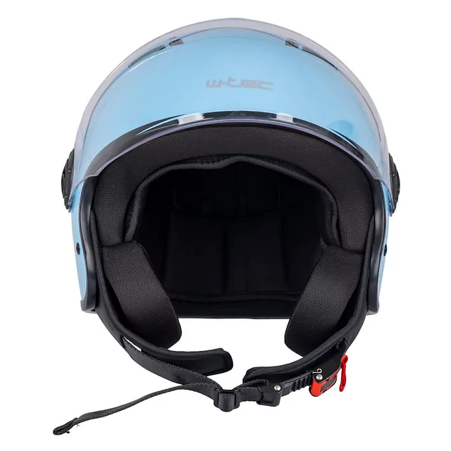 Otevřená přilba W-TEC Baraldo Celeste