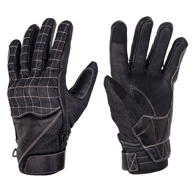 Letní moto rukavice W-TEC Honver - černá