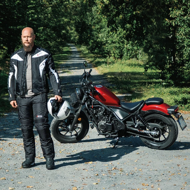Moto kalhoty BOS Texas - Black