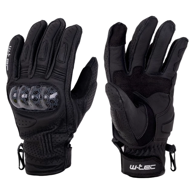 Moto rukavice W-TEC Binaluck - černá
