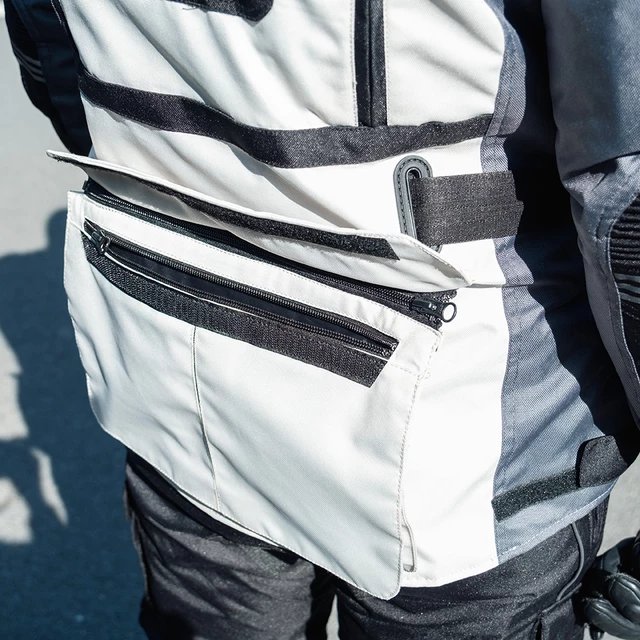 Pánská touringová moto bunda BOS Maximum - Gray