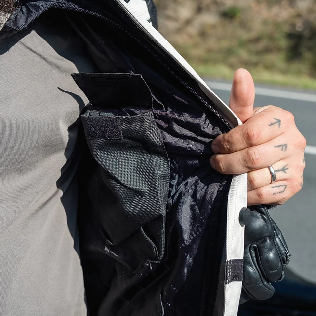 Pánská touringová moto bunda BOS Maximum - Gray