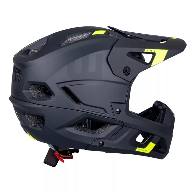 Downhill přilba W-TEC Calheto - Black Neon