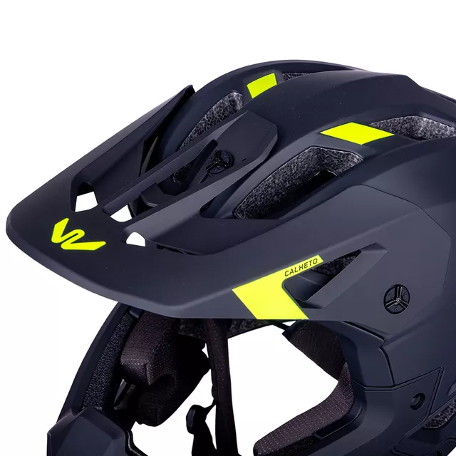 Downhill přilba W-TEC Calheto - Black Neon