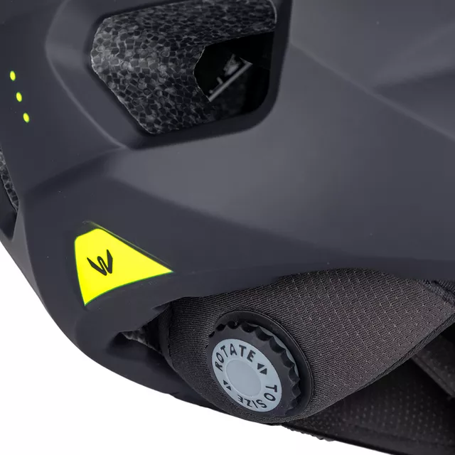 Downhill přilba W-TEC Calheto - Black Neon