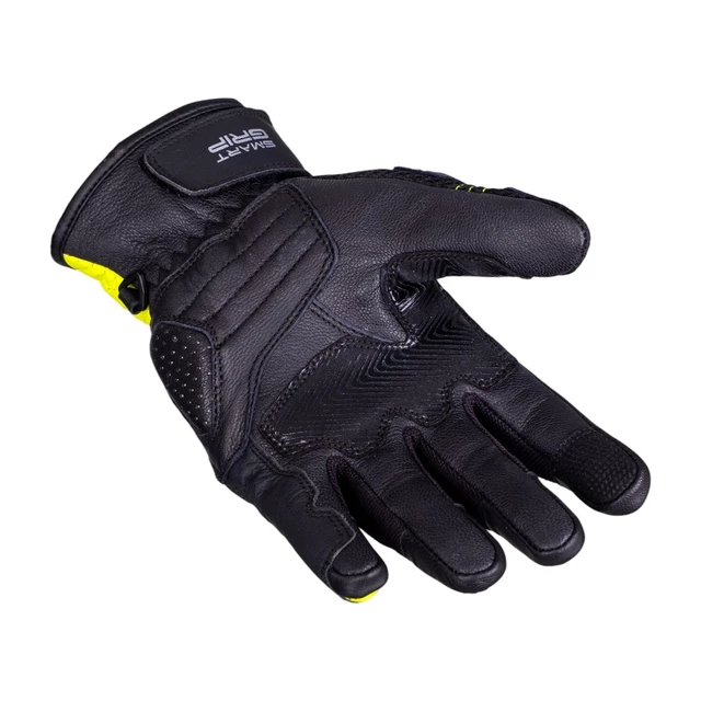 Moto rukavice W-TEC Janstur - černá-fluo