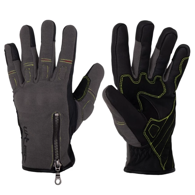 Letní moto rukavice W-TEC Wavniko - šedá