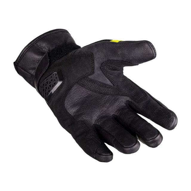 Moto rukavice W-TEC Kudavo - černá-fluo