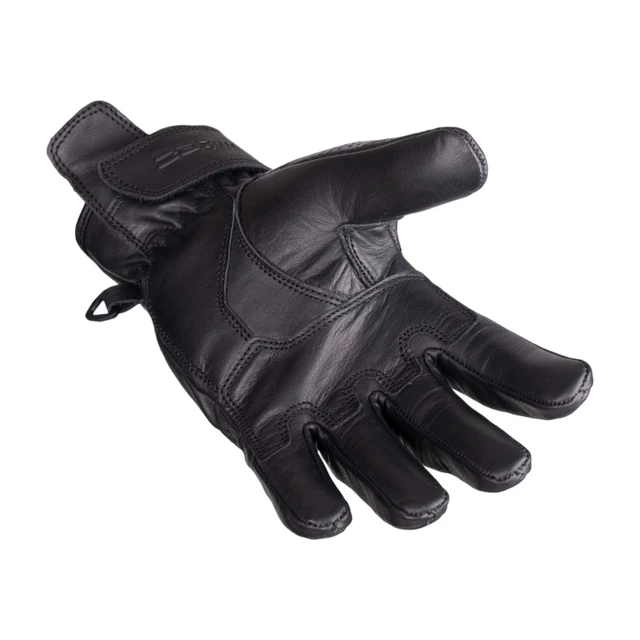 Letní kožené moto rukavice W-TEC Laudero - černá