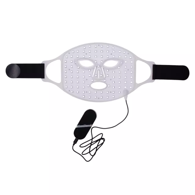 Nabíjecí silikonová ošetřující LED maska inSPORTline Santorina, USB