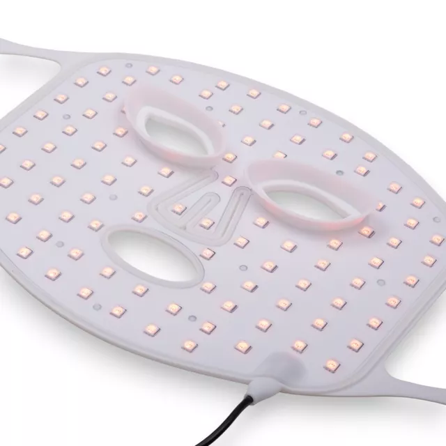 Nabíjecí silikonová ošetřující LED maska inSPORTline Santorina, USB