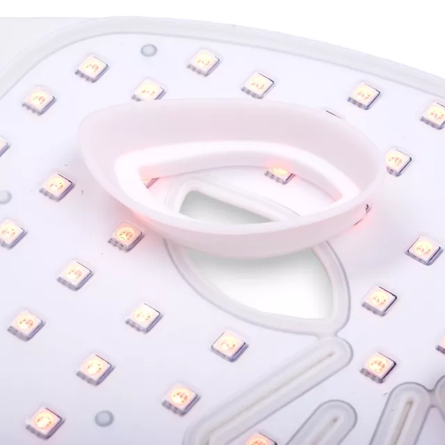 Nabíjecí silikonová ošetřující LED maska inSPORTline Santorina, USB
