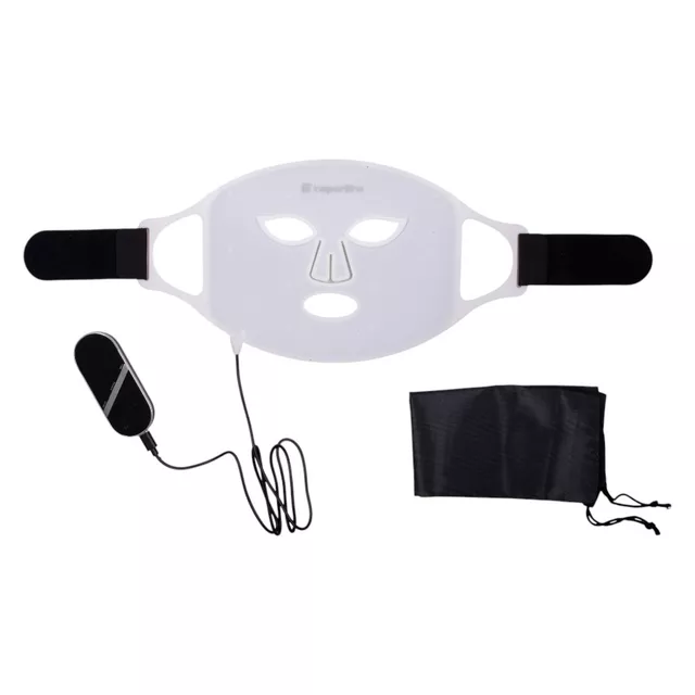Nabíjecí silikonová ošetřující LED maska inSPORTline Santorina, USB