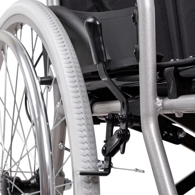 Mechanický skládací invalidní vozík inSPORTline Jakesully odlehčený se světlými koly • 13kg • do 100kg