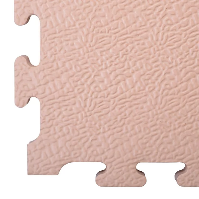 Puzzle tatami podložka inSPORTline Zemalpro 100x100x2 cm - motiv dřeva