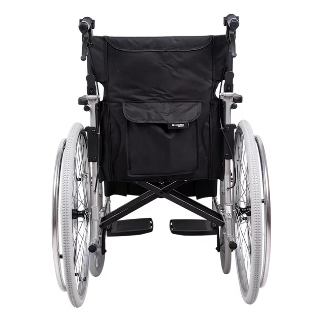 Mechanický skládací invalidní vozík inSPORTline Jakesully odlehčený se světlými koly • 13kg • do 100kg