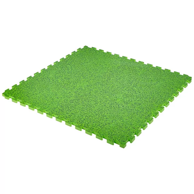Puzzle tatami podložka inSPORTline Zemalpro 100x100x2 cm - motiv dřeva