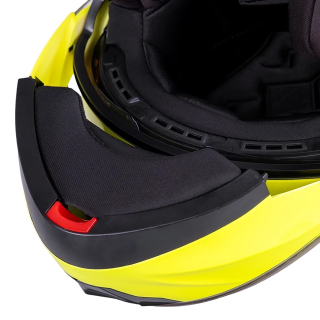 Výklopná moto přilba W-TEC Cullo - černá matná