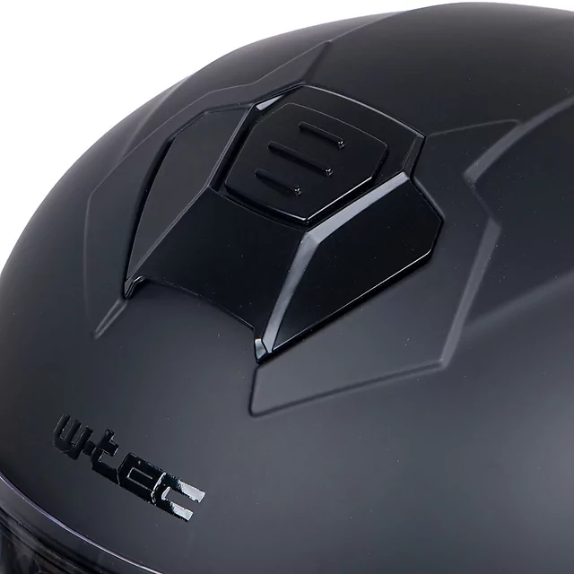 Dětská integrální přilba W-TEC Basmeck - lesklá bílá