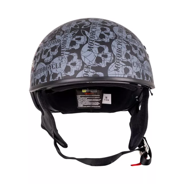 Moto přilba W-TEC Black Heart V535 Cross Skull