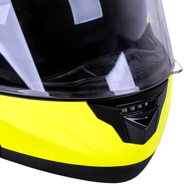 Výklopná moto přilba W-TEC Cullo - černá matná
