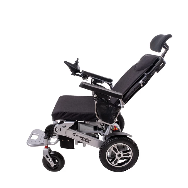 Elektrický invalidní vozík inSPORTline Hawkie Evo s polohovatelným opěradlem • 700W • 30,53 kg • do 130kg • až 24km dojezd