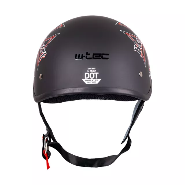 Moto přilba W-TEC Black Heart V531 Iron Cross