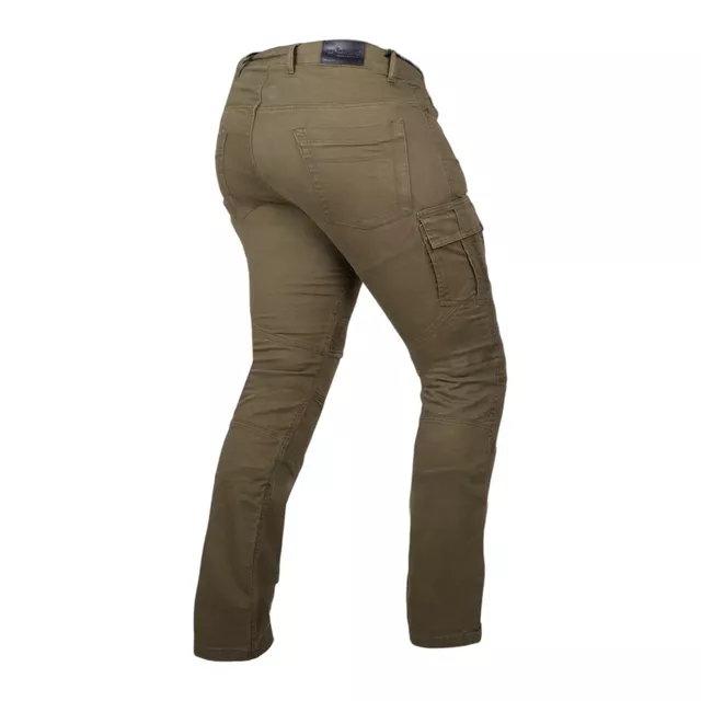 Moto jeansy W-TEC Wallbridge Olive