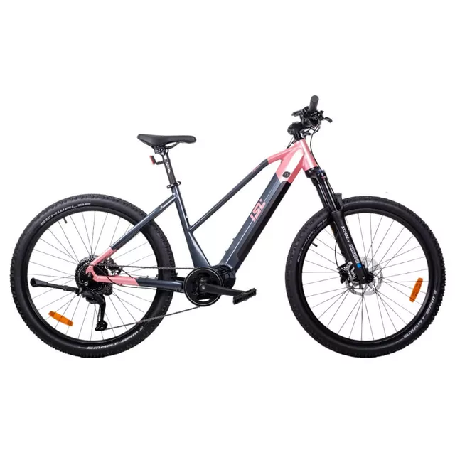 Dámské horské elektrokolo inSPORTline ISL Asuki 630 Wh 27,5" - model 2026 • dojezd až 150 km - Aqua Blue