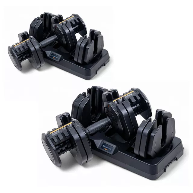 Sada nastavitelných jednoručních činek inSPORTline DuraBell® 2x 5-41 kg