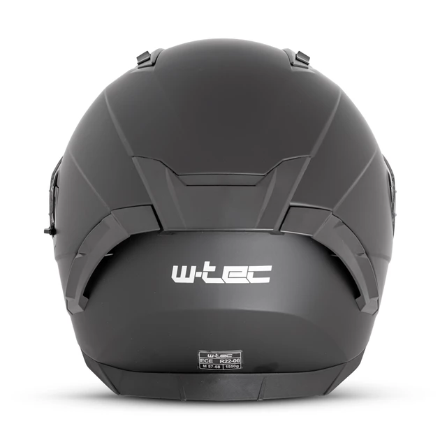 Cestovní přilba W-TEC Burgosa - matně černá