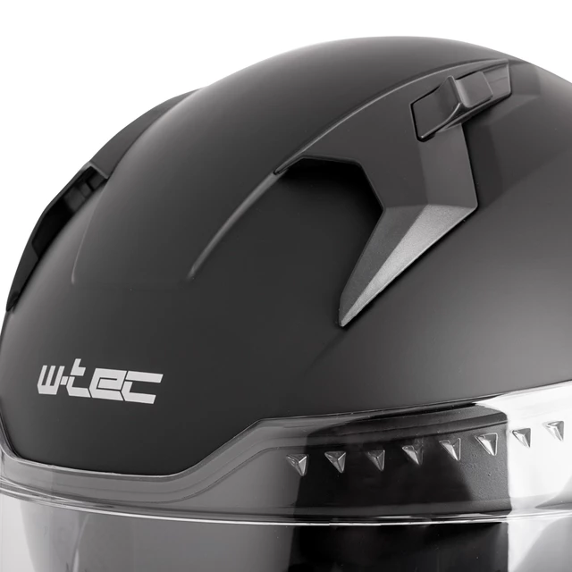 Cestovní přilba W-TEC Burgosa - matně černá