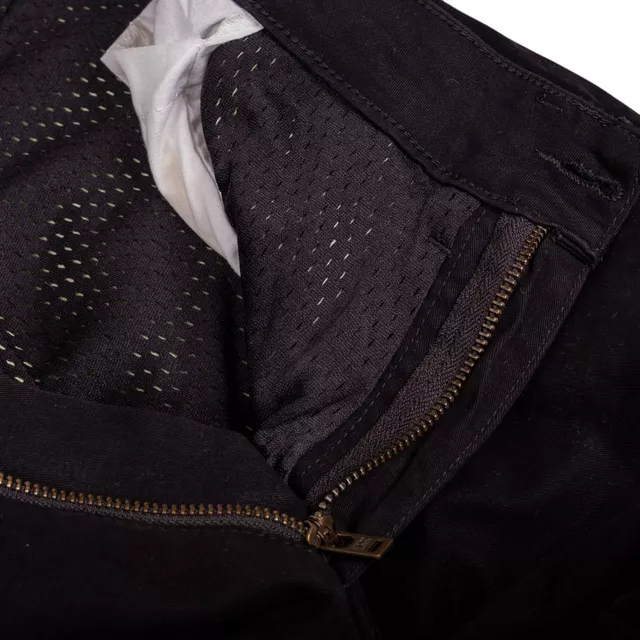 Dámské moto jeansy W-TEC Komehana - černá