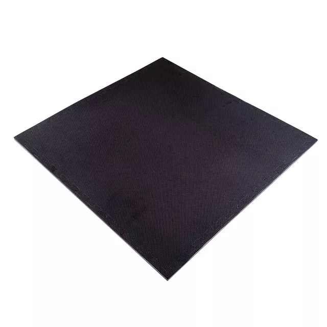 Puzzle tatami podložka inSPORTline Sazegul 100x100x2 cm - šedo-černá, vzor 5 proužků