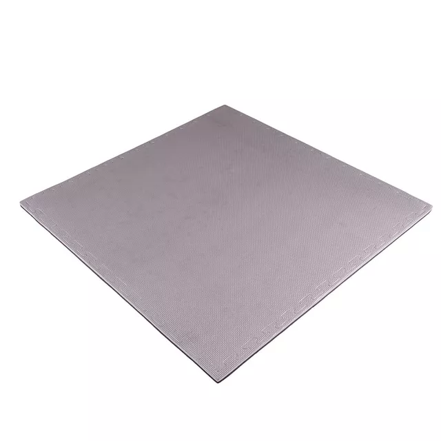 Puzzle tatami podložka inSPORTline Sazegul 100x100x2 cm - šedo-černá, vzor 5 proužků