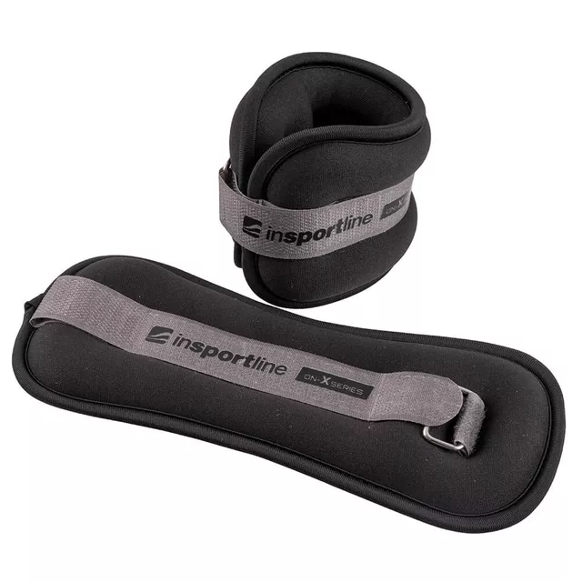 Závaží na zápěstí a kotník inSPORTline ON-X Neoprener 2x0,5 kg