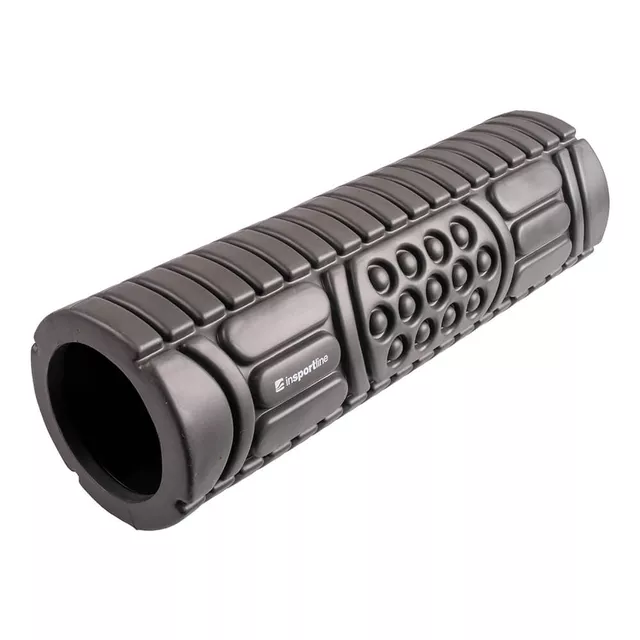 Joga válec inSPORTline Nagaso 45 cm - černá - černá