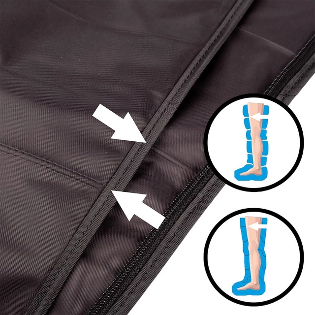 Přídavné kompresní nohavice inSPORTline XXL (125x75 cm) – 1 pár
