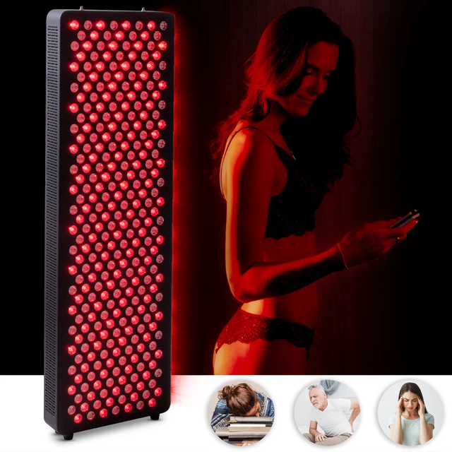 Infračervený LED panel inSPORTline Tugare - 300 LED - černá - černá