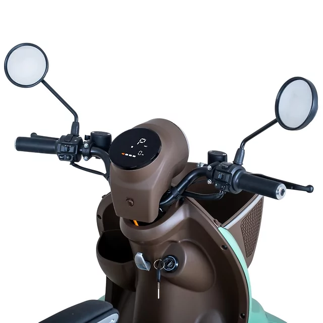 Elektrický čtyřkolový vozík W-TEC Lubica II • 25km/h • až 50km dojezd • s řidičákem - šedá