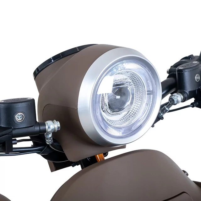 Elektrický čtyřkolový vozík W-TEC Lubica II • 25km/h • až 50km dojezd • s řidičákem - šedá